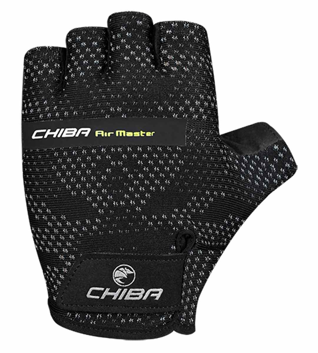 Chiba Air Master Fahrradhandschuhe kurz schwarz 2027
