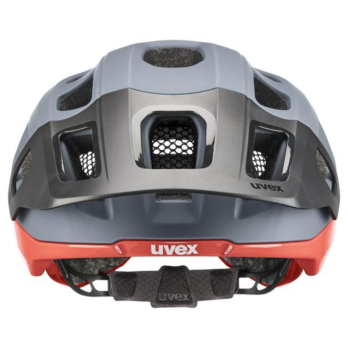 Uvex React MTB Fahrrad Helm matt grau 2026