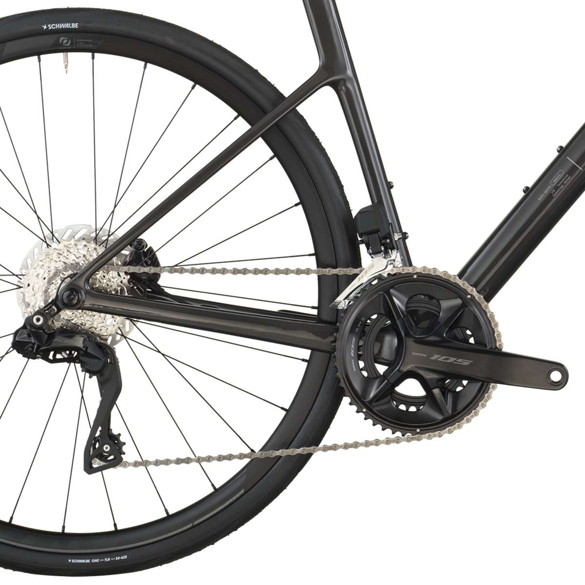 Scott Addict 40 Carbon Rennrad schwarz 2027