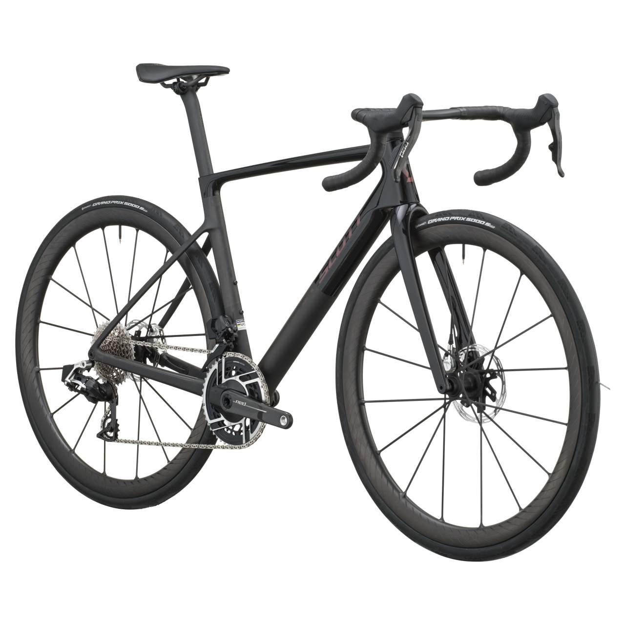 Scott Addict RC Ultimate Carbon Rennrad piano schwarz/carbon schwarz 2027