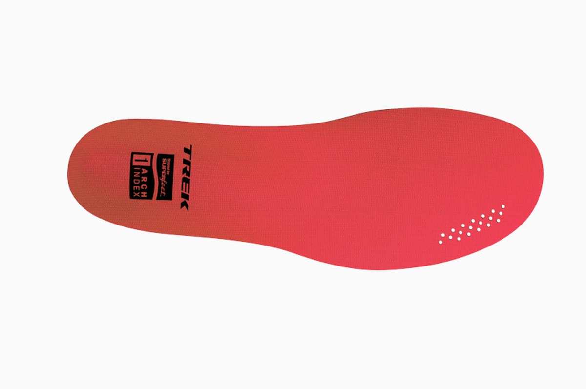 Trek BioDynamic Einlegesohle Flach rot