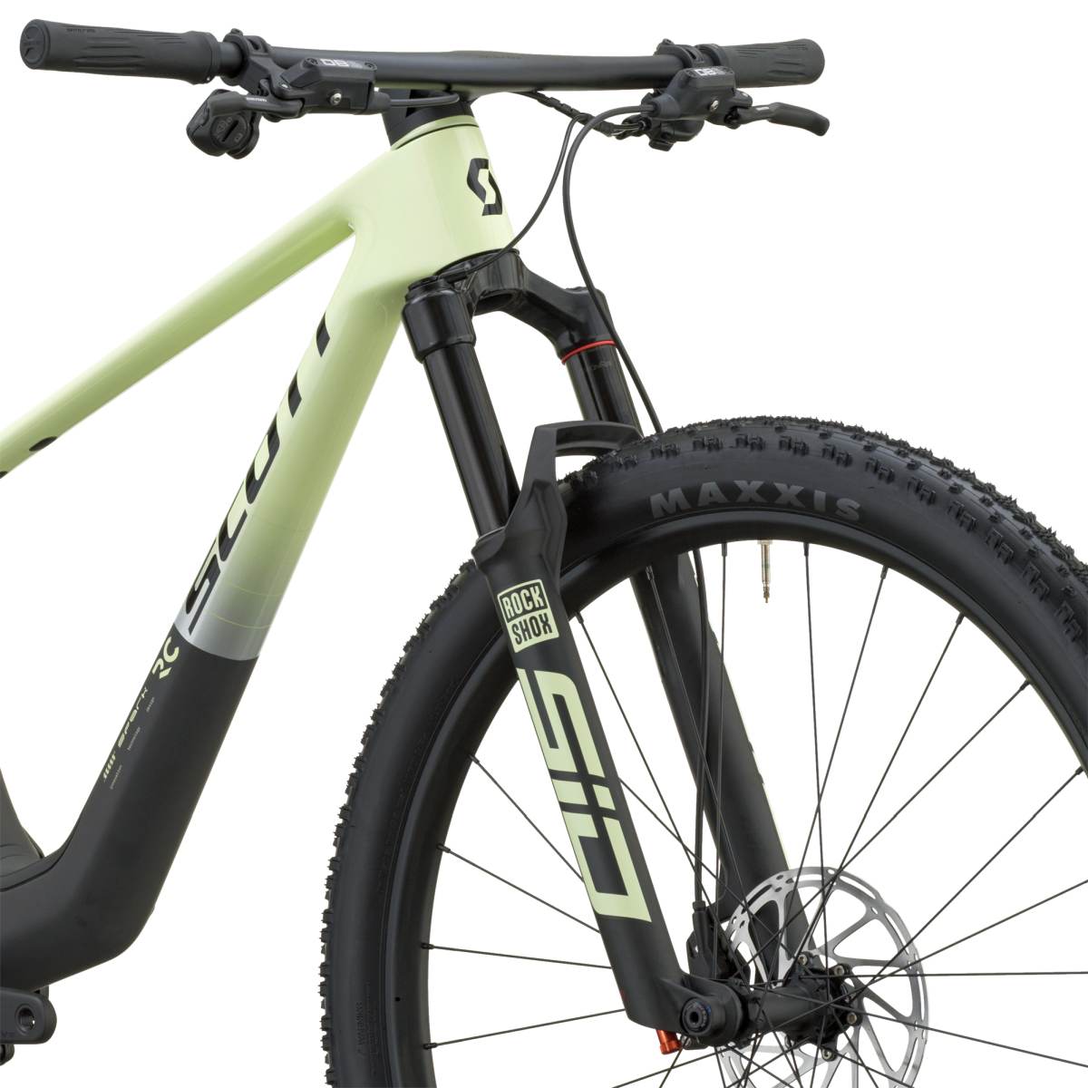 Scott Spark RC Team 29'' Carbon MTB Fahrrad cream grün/carbon schwarz 2027