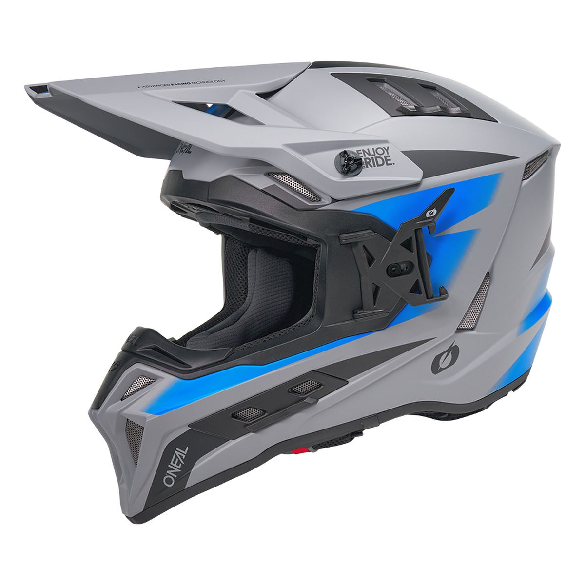 O'Neal EX SRS Magma Motocross Enduro MTB Helm grau/blau 2027