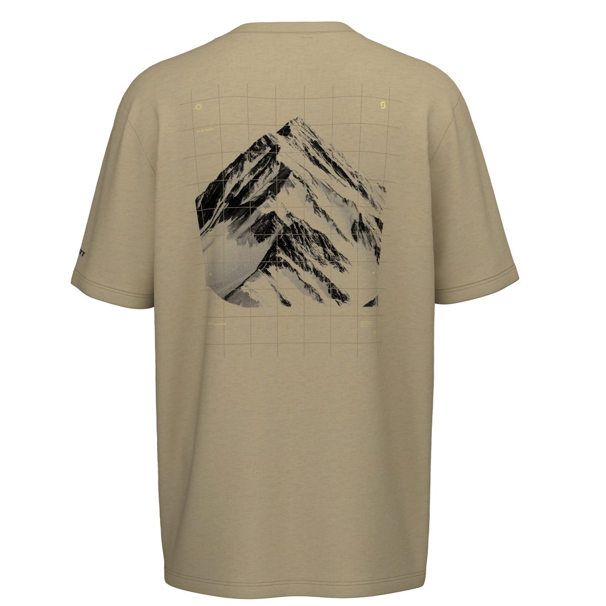 Scott Defined DRI Wool Outdoor / Sport Shirt kurzarm portobello beige 2027