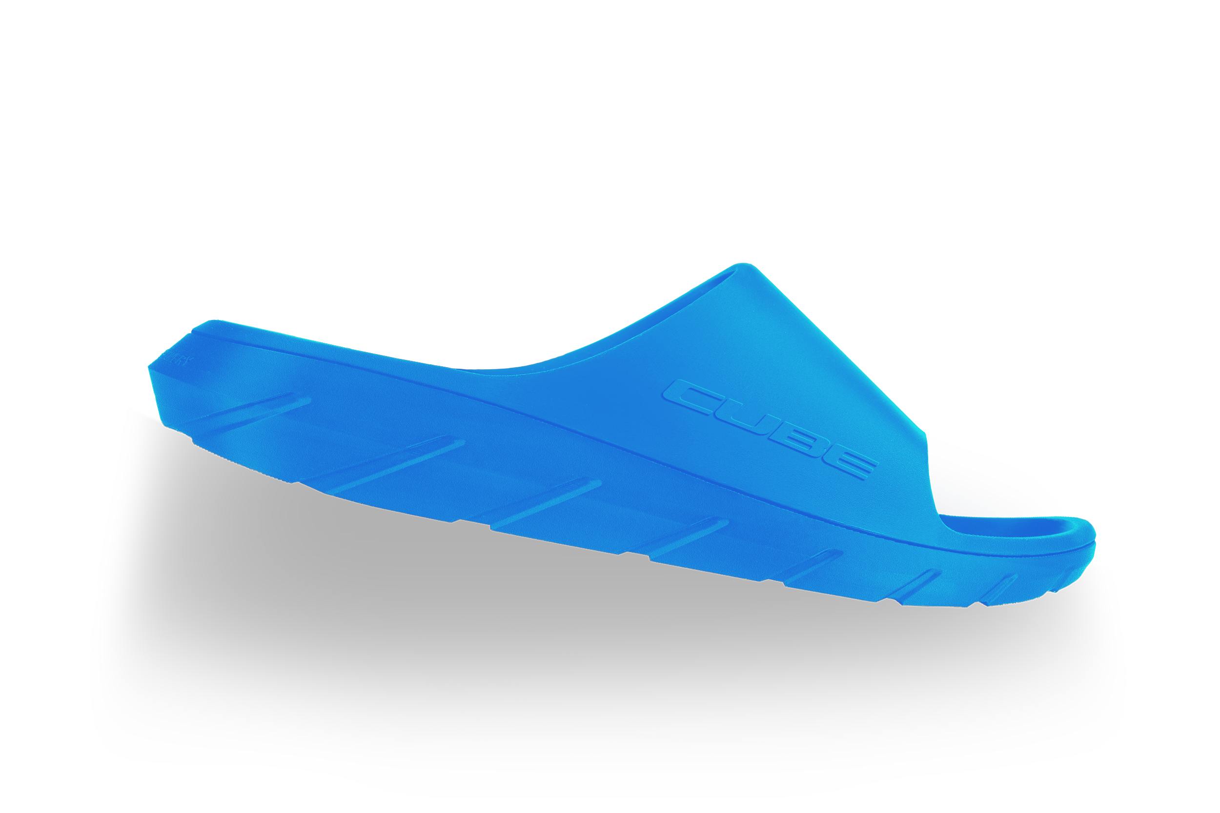 Cube Ride Recover Slides X Actionteam Freizeit Sandalen topas blau 2027