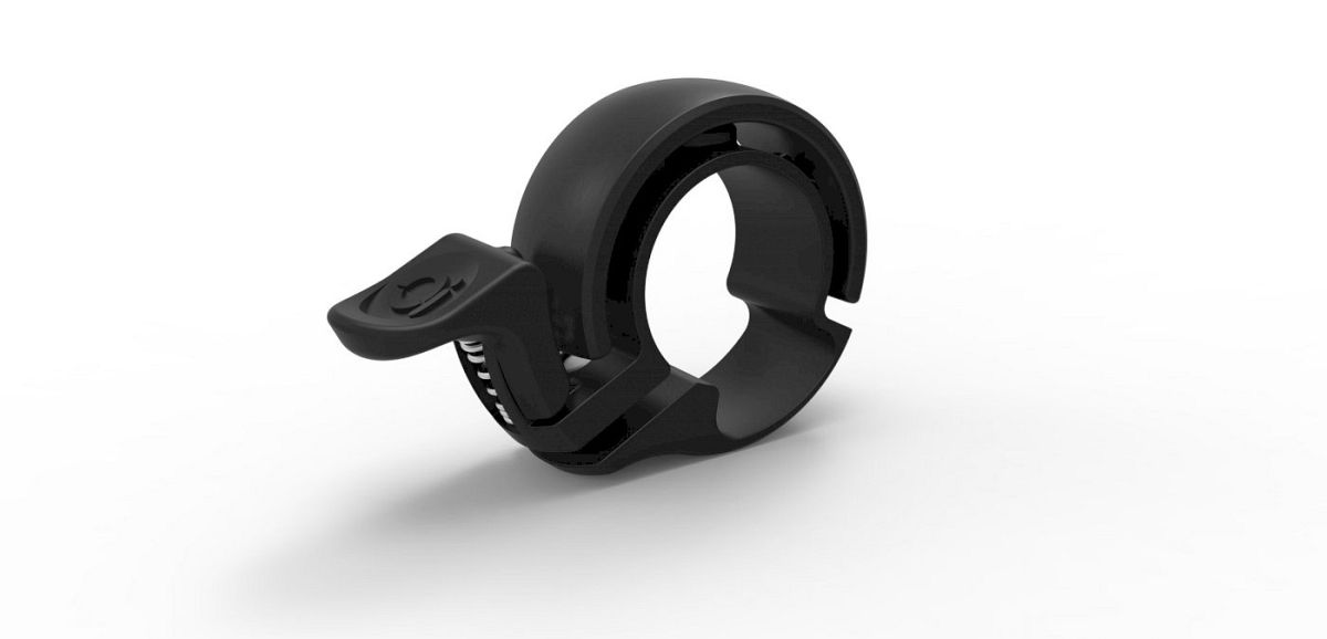 Knog Oi Classic Small Fahrrad Klingel schwarz matt