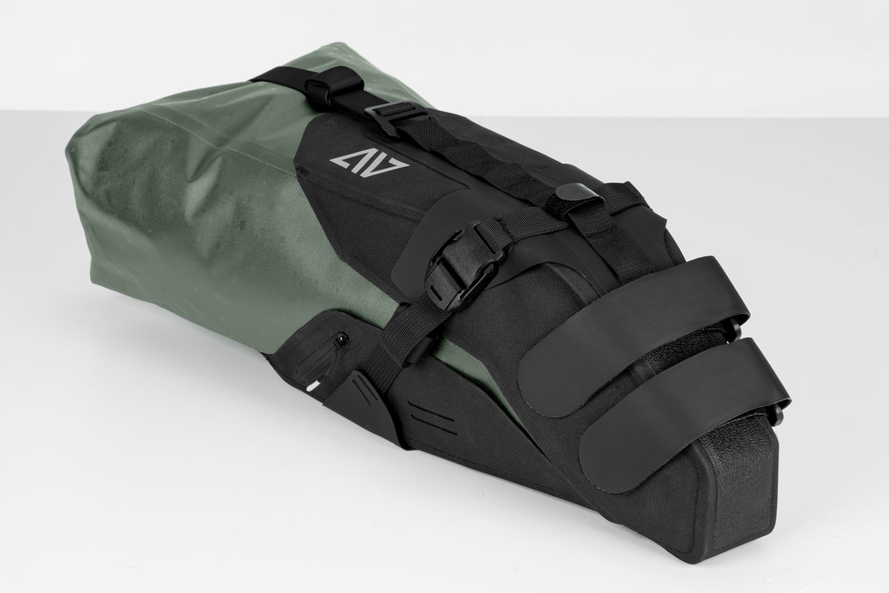 Acid Pack Pro 15 Bikepacker Fahrrad Satteltasche grün