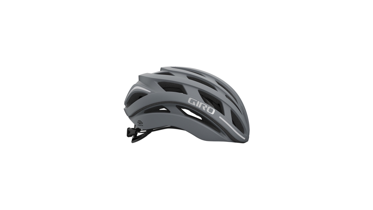 Giro Helios Spherical Rennrad Fahrrad Helm matt sharkskin grau 2025