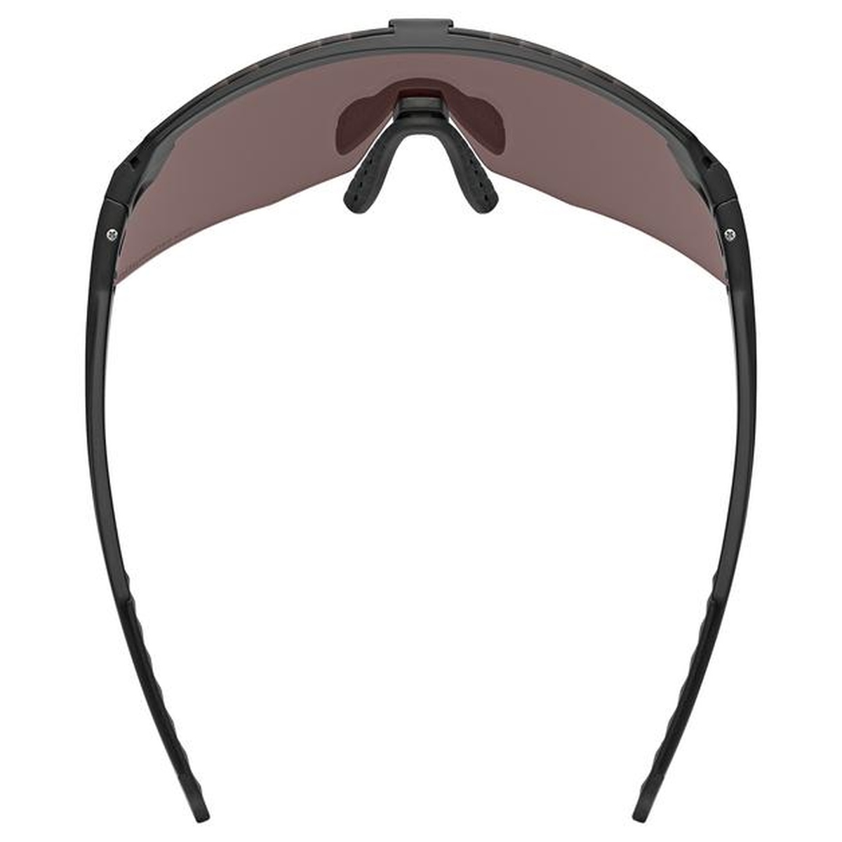 Uvex Pace Stage small CV Fahrrad / Sport Brille matt schwarz/mirror silberfarben