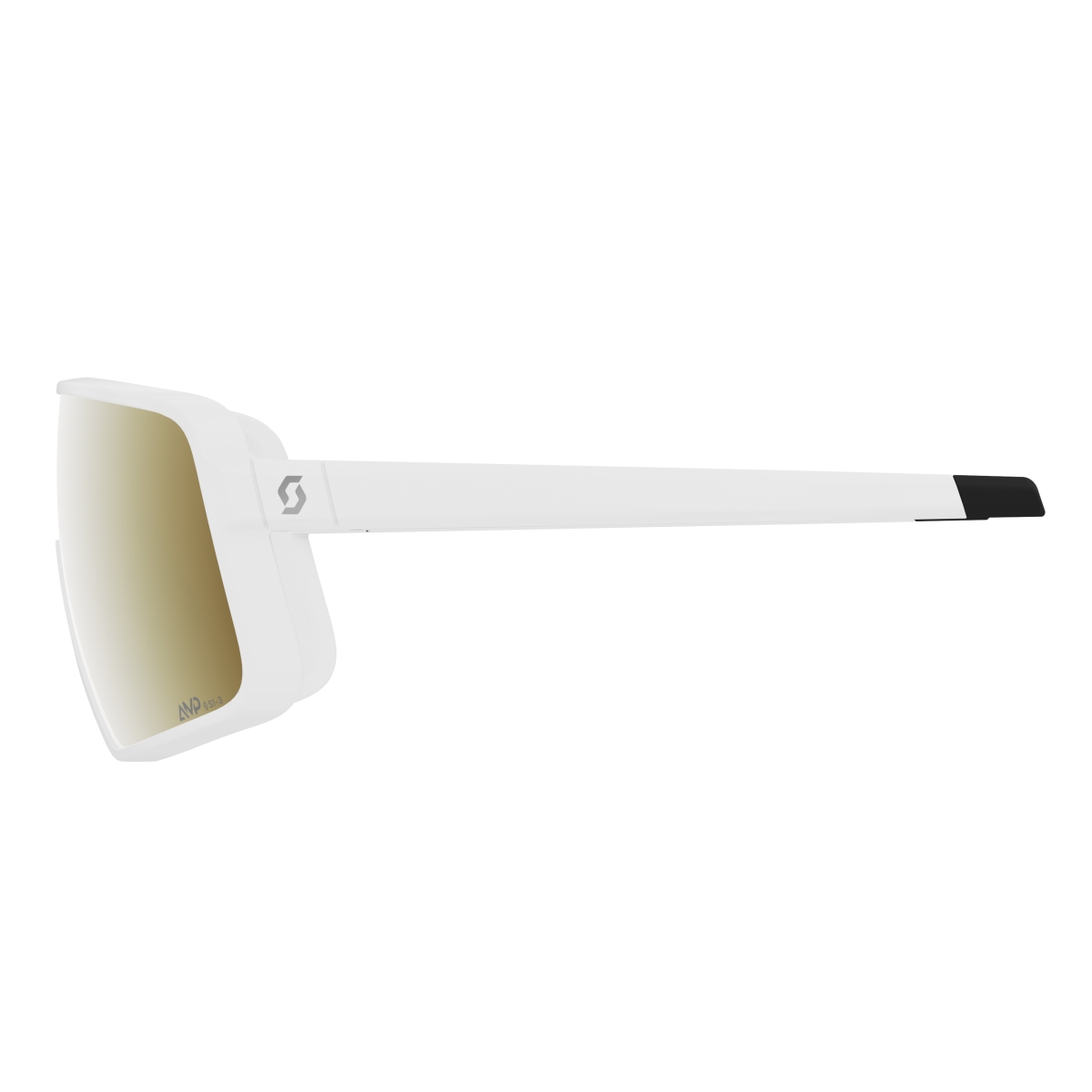 Scott Torica LS AMP Wechselscheiben Fahrradbrille weiß/goldfarben chrome