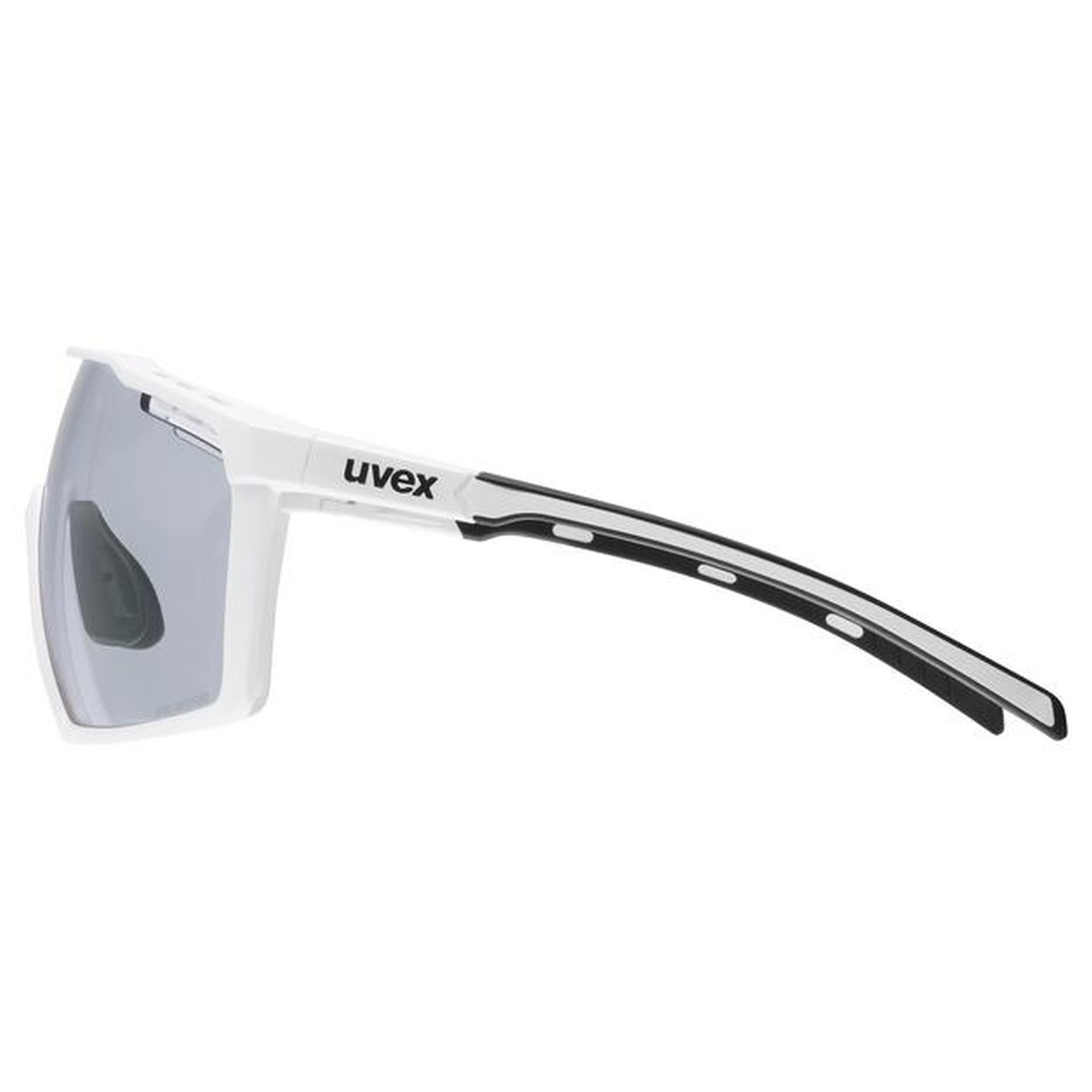 Uvex Mtn Perform V Outdoor / Sport Brille matt weiß/litemirror blau