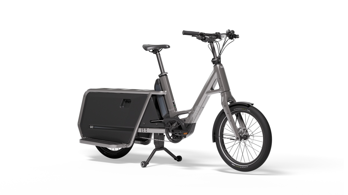 QIO Long P9 20'' E-Bike Pedelec Lastenrad lead metal 2026