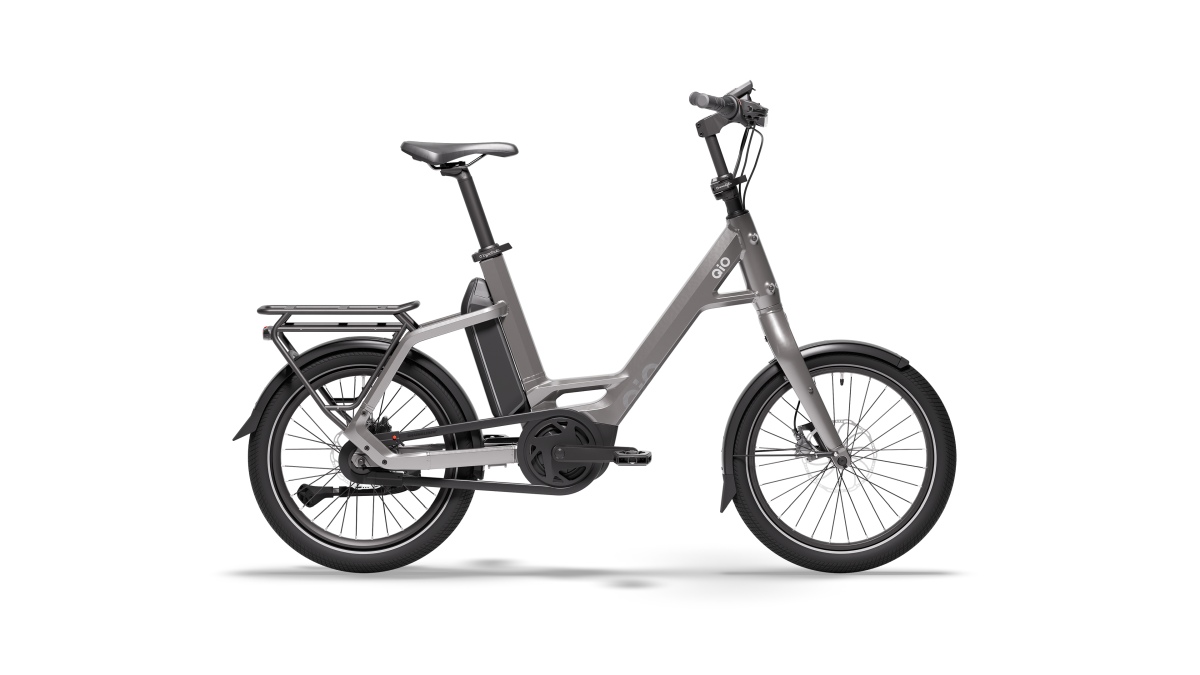 QIO Compact AP-8 20'' E-Bike Pedelec lead metal 2026