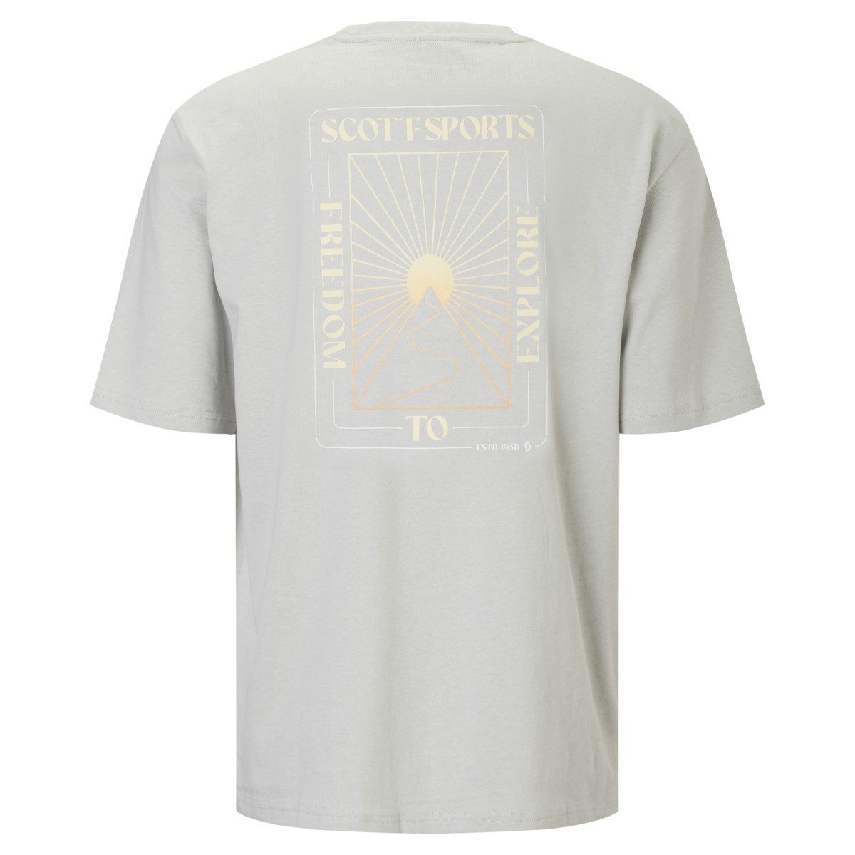 Scott Graphic Freizeit T-Shirt spray grau 2026