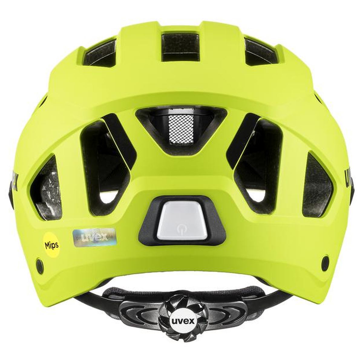 uvex Stride Visor MIPS Fahrrad Helm matt lime gelb 2027