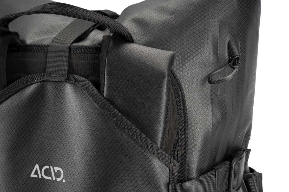 Acid Flip Flop 25 CILink Gepäckträgertasche / Rucksack schwarz