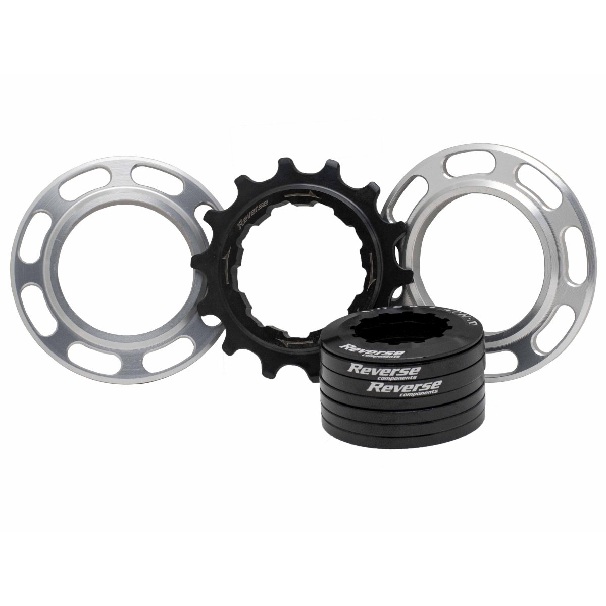 Reverse HG Single Speed Kit Expert 14T silberfarben