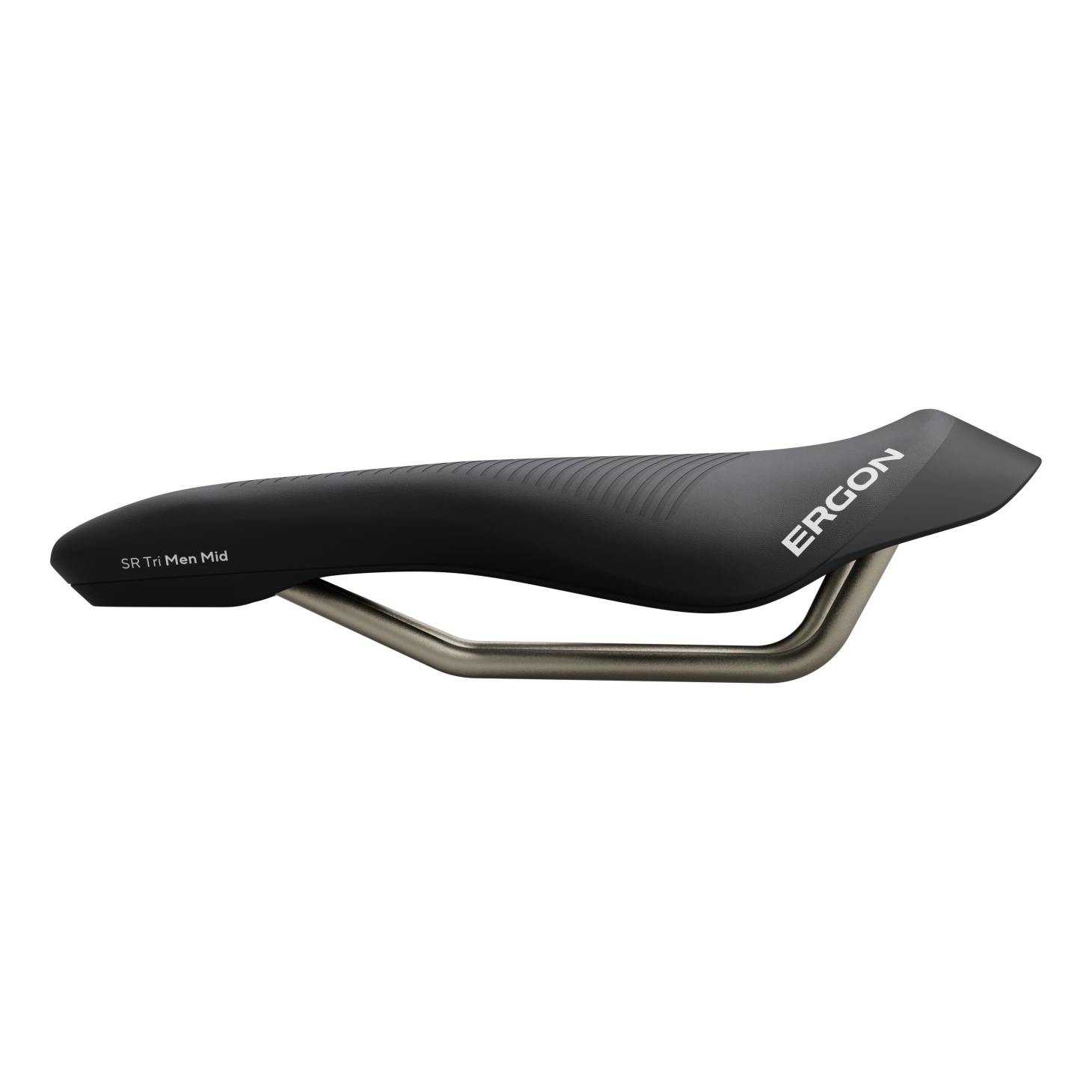Ergon SR Tri Men Mid Triathlon Fahrrad Sattel schwarz