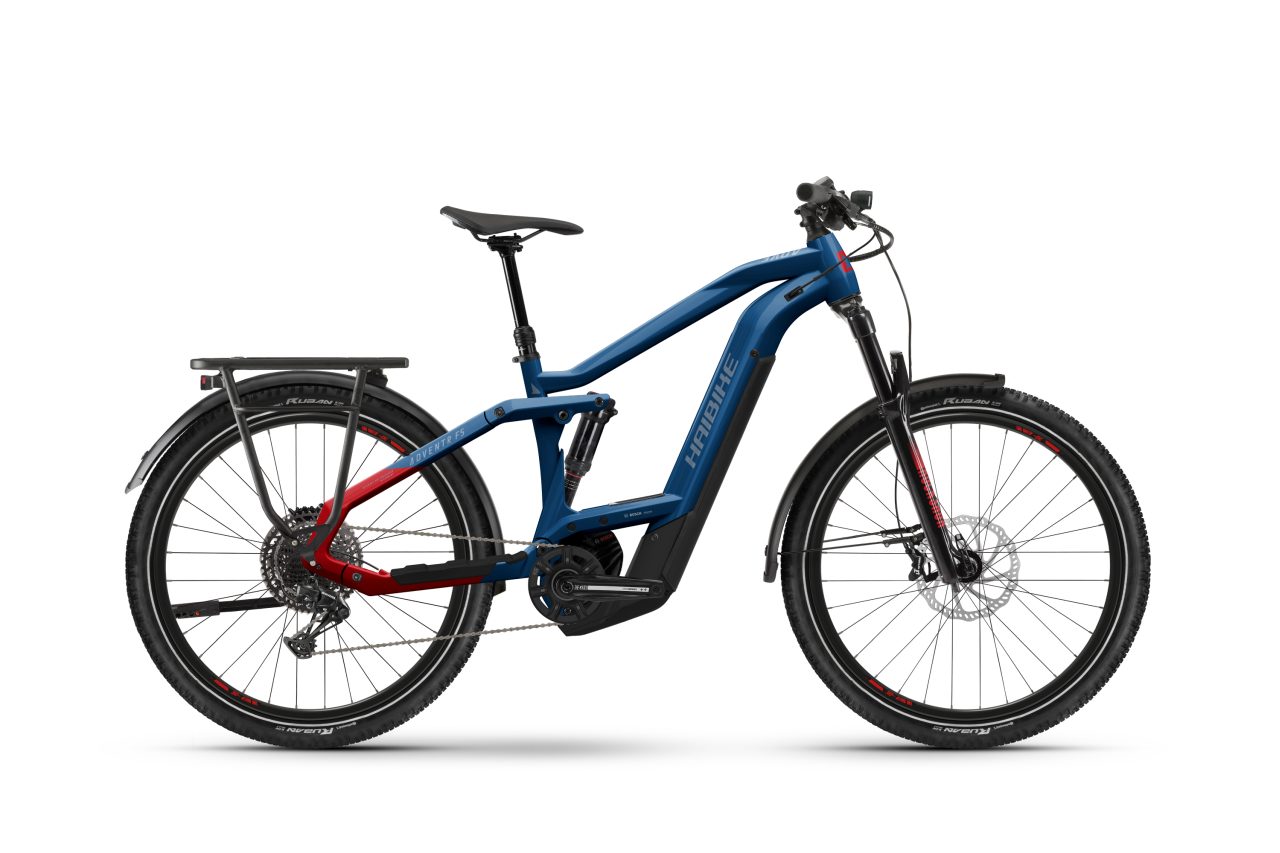 Haibike Adventr FS 9 27.5'' Pedelec E-Bike MTB Fahrrad blau/rot 2022