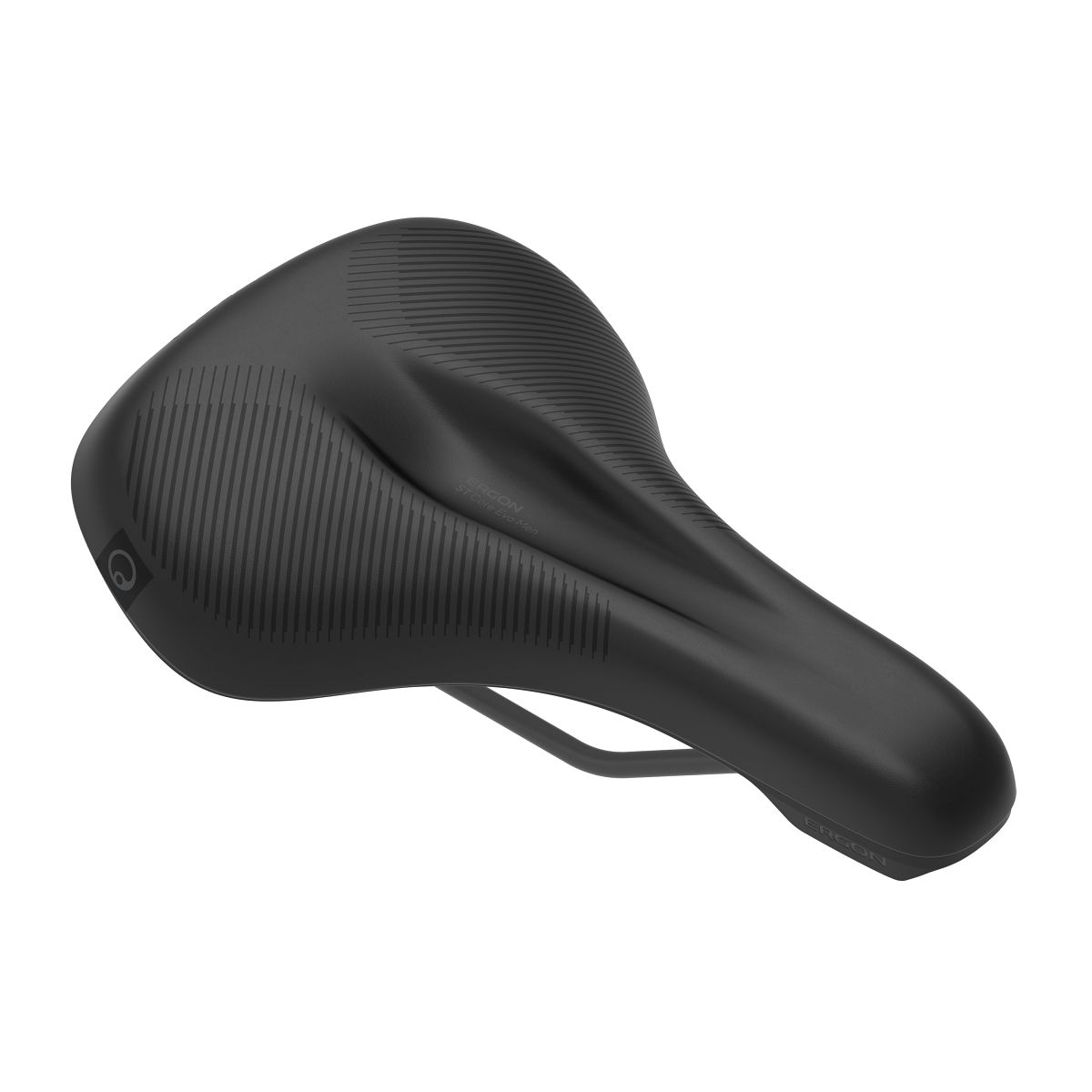 Ergon ST Core Evo ergonomischer Trekking Fahrrad Sattel schwarz