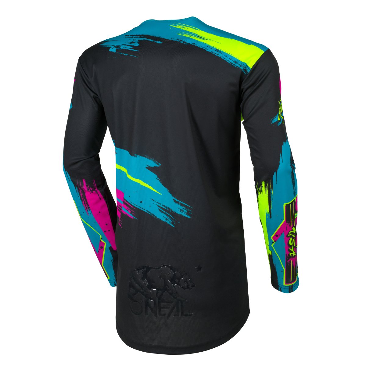 ONeal Mayhem Reseda Motocross langarm Jersey schwarz/gelb 2026