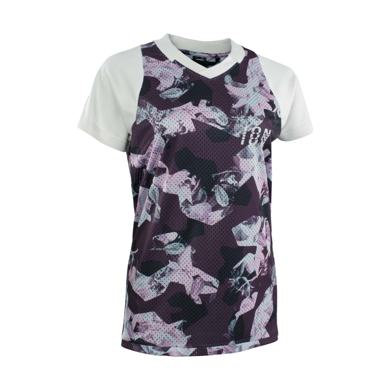 Ion Scrub Damen Fahrrad Trikot kurz pale blau/lila 2022