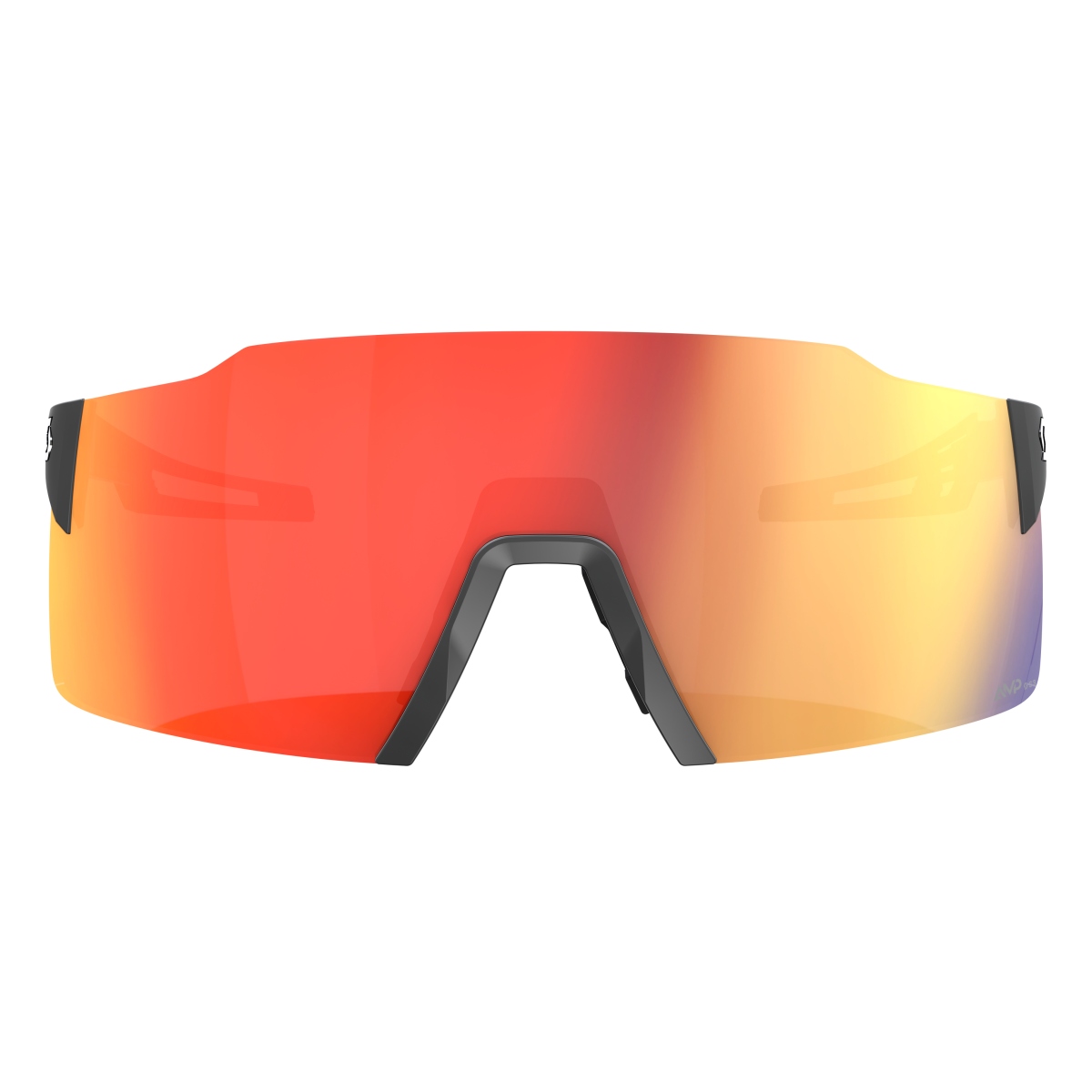 Scott Stride AMP Wechselscheiben Fahrrad Brille schwarz/rot chrome