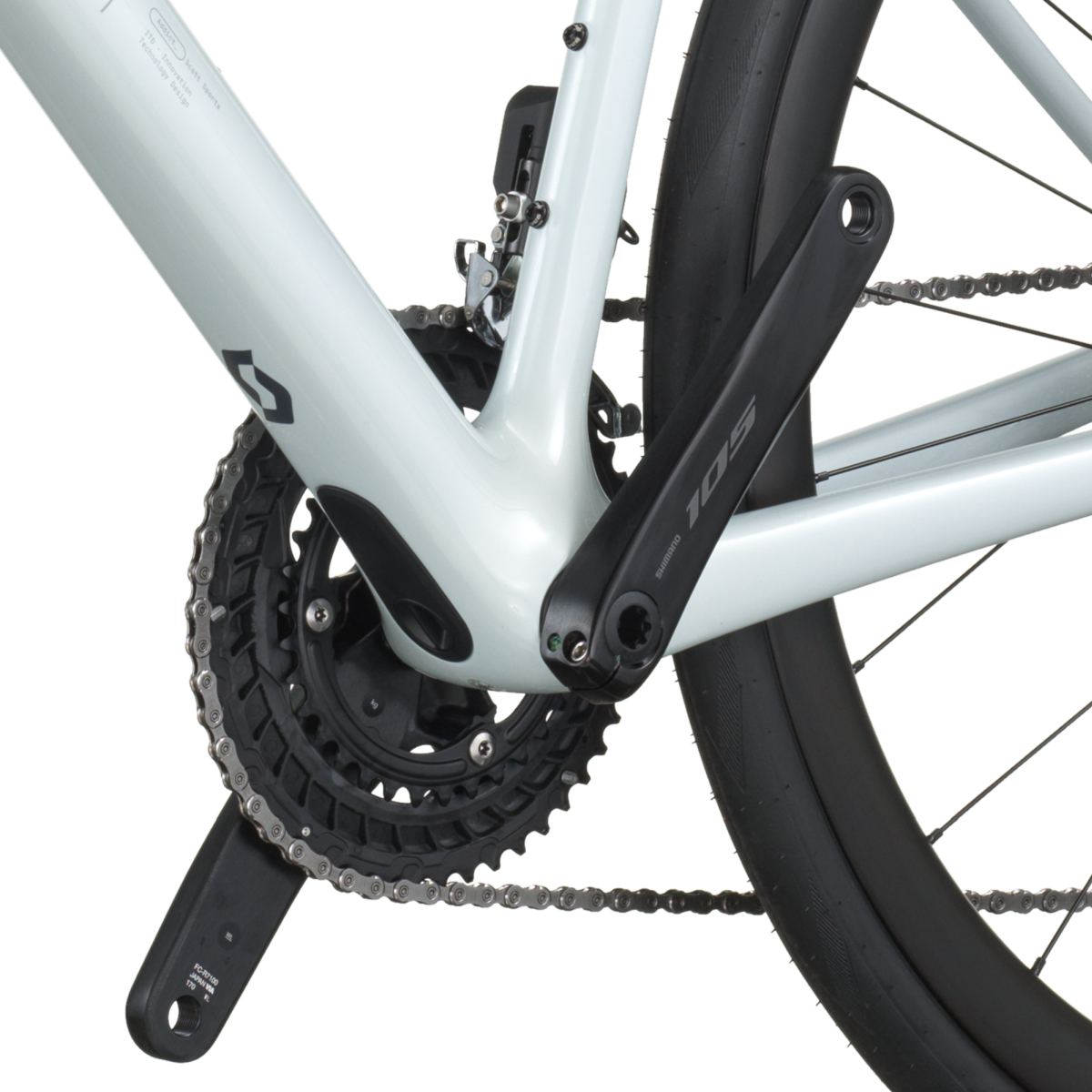 Scott Addict 30 Carbon Rennrad cumulus weiß 2026
