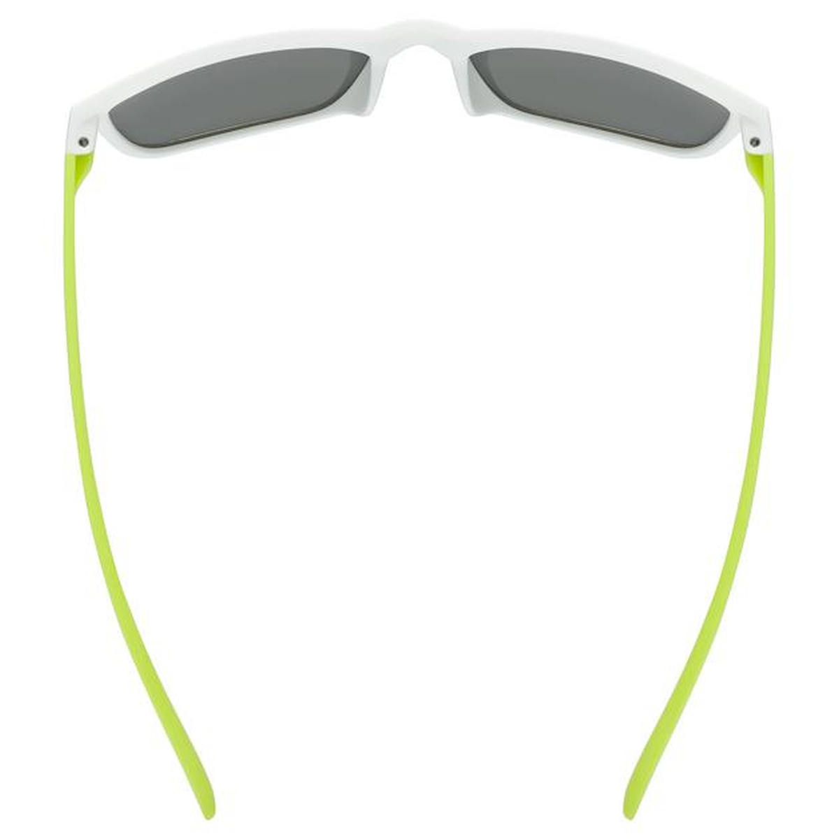 Uvex Rookie Kinder Fahrrad / Freizeit Brille weiß/grün/mirror grün