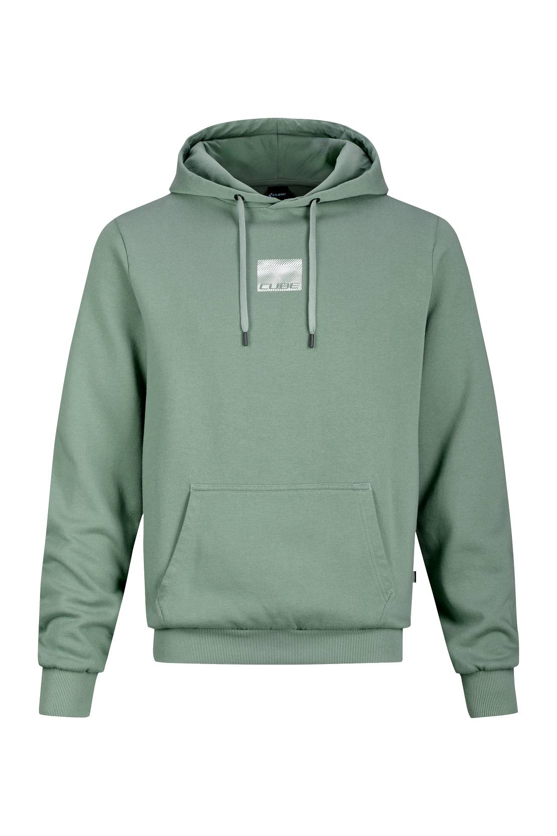 Cube Organic Grid Freizeit Hoodie / Pullover light grün 2027