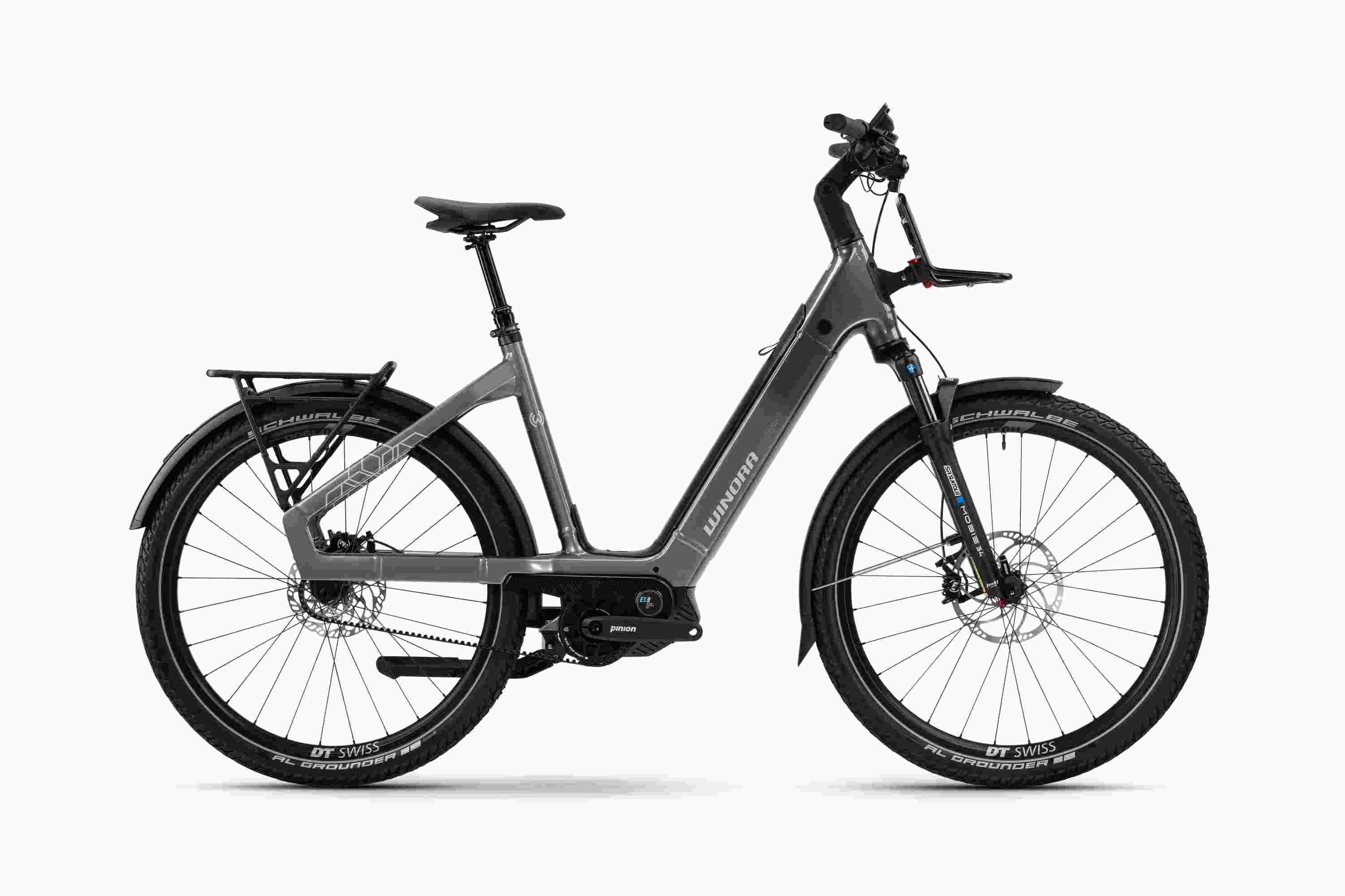 Winora Sinus AS Low 27.5'' E-Bike Trekking Pedelec grau 2026