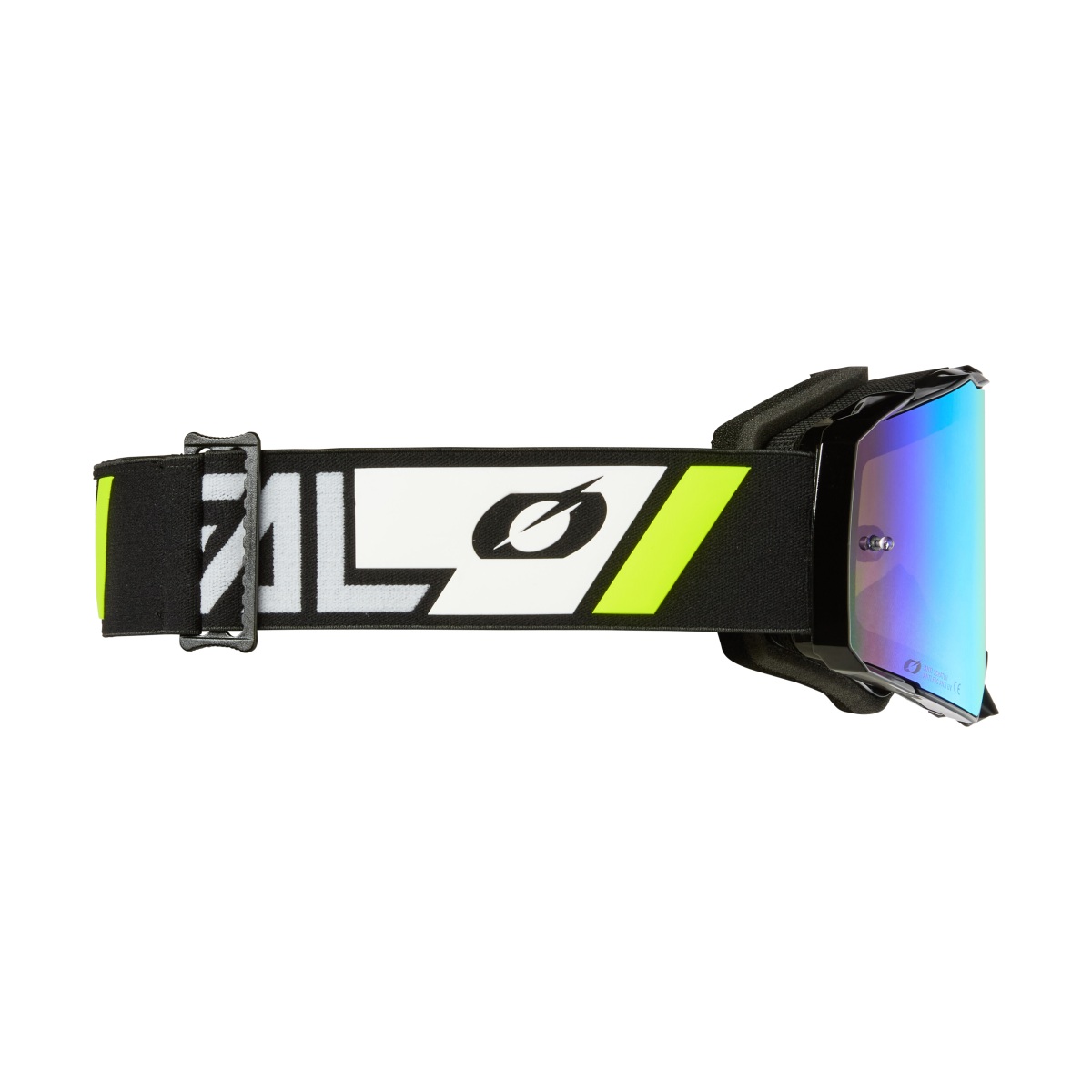 O'Neal B55 Cram Goggle MX DH Brille schwarz/weiß/radium goldfarben Oneal