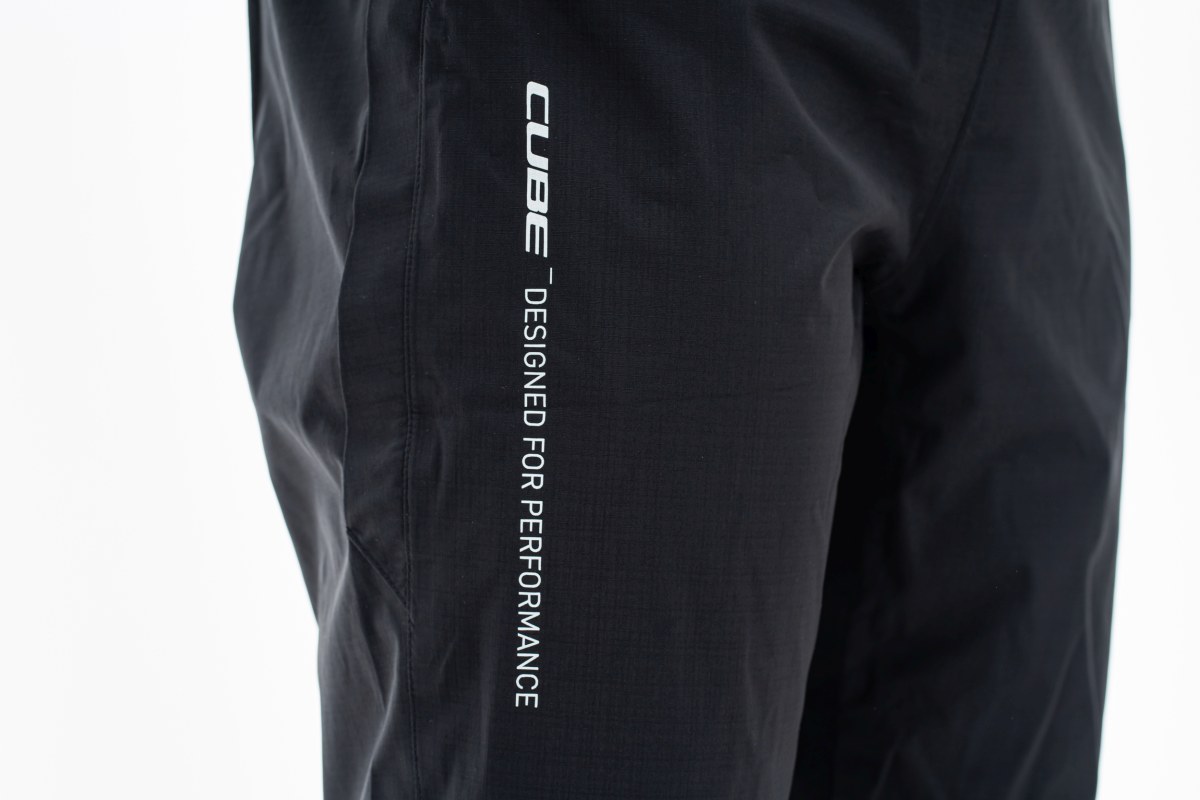 Cube Blackline Fahrrad Regenhose kurz schwarz 2027