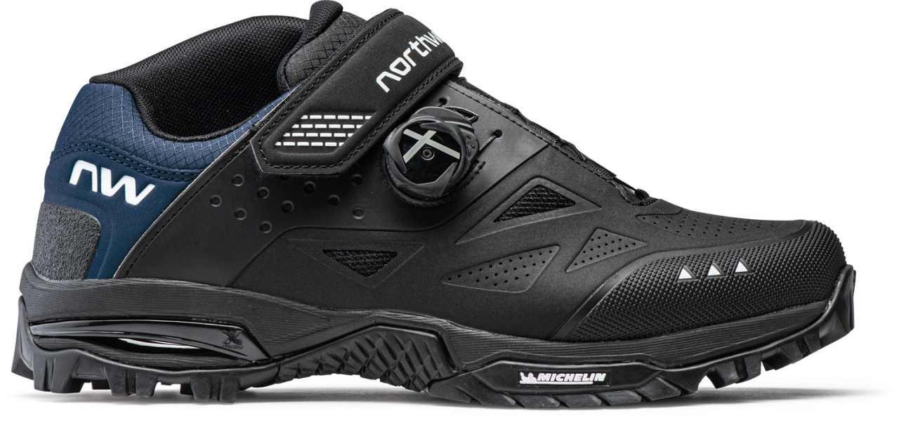 Northwave Enduro Mid 2 MTB / Trekking Fahrrad Schuhe schwarz/blau 2025