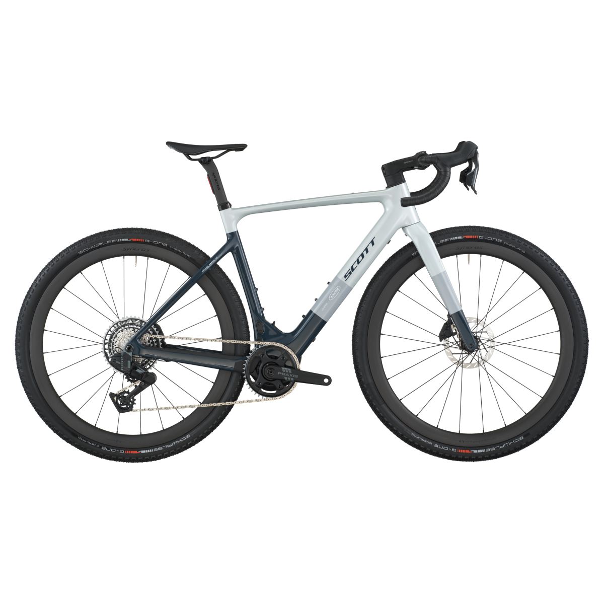 Scott Solace Gravel 20 Carbon E-Bike Pedelec beluga grau/blau 2027