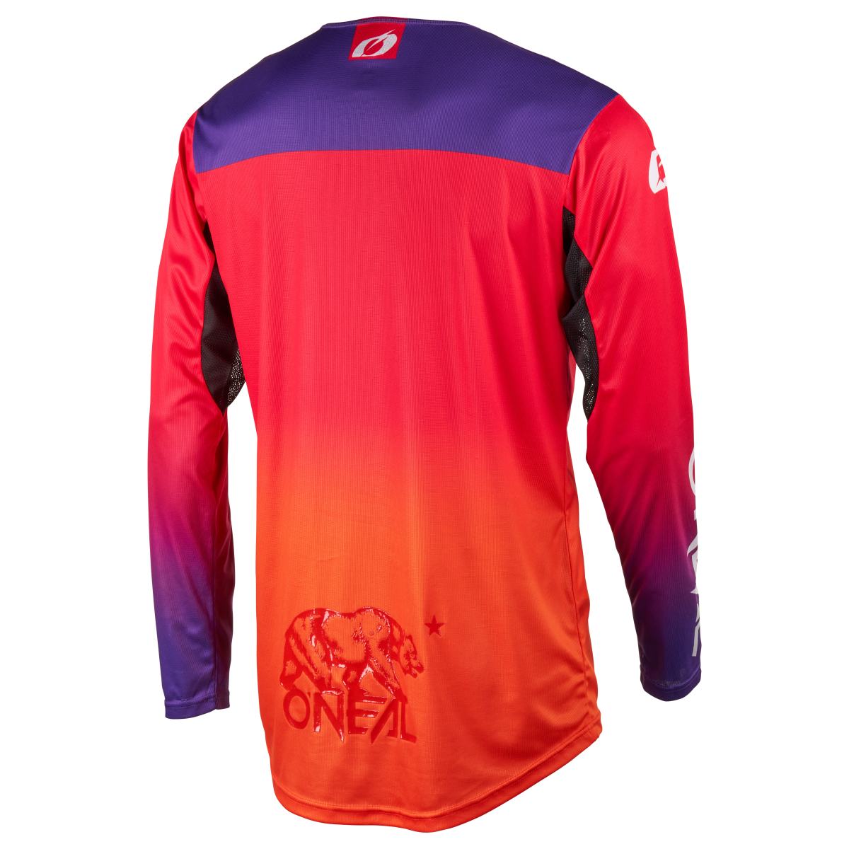 ONeal Mayhem Hexx Motocross langarm Jersey orange/lila 2026