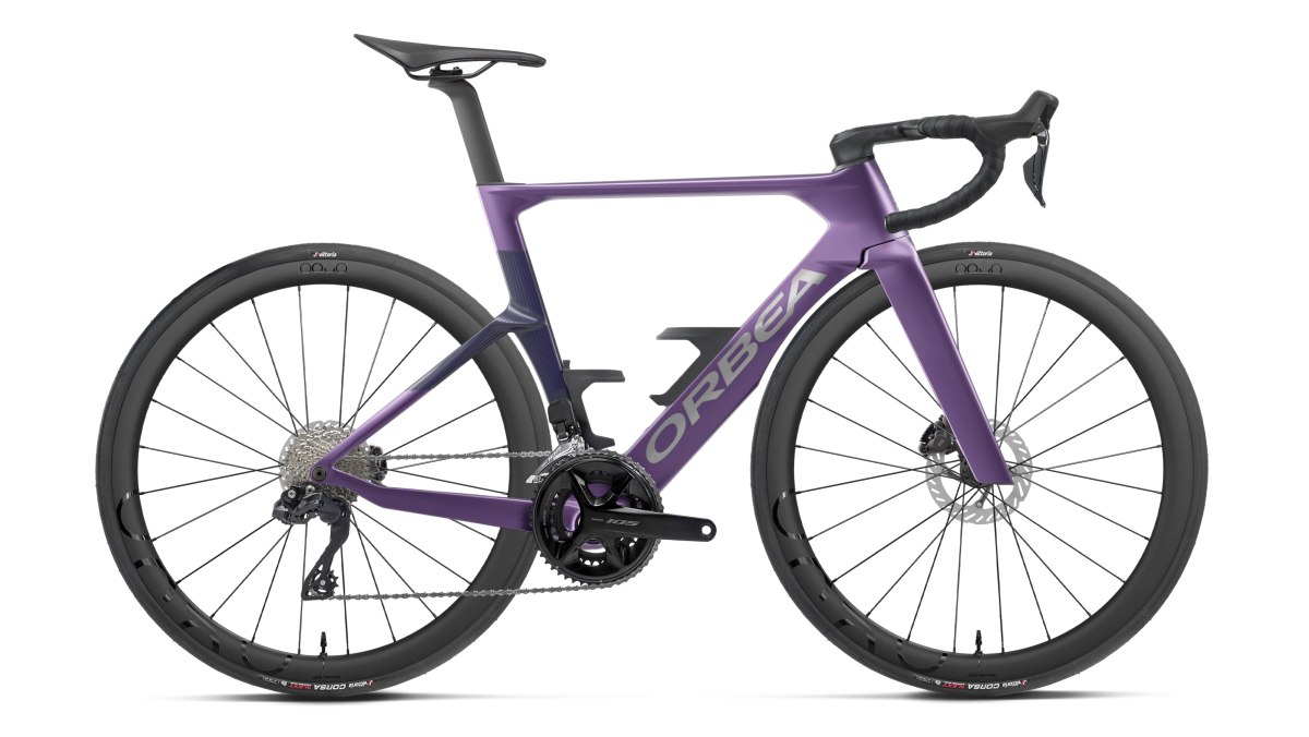 Orbea Orca Aero M30i LTD Carbon Rennrad royal plum/fantasy purple c. view 2027