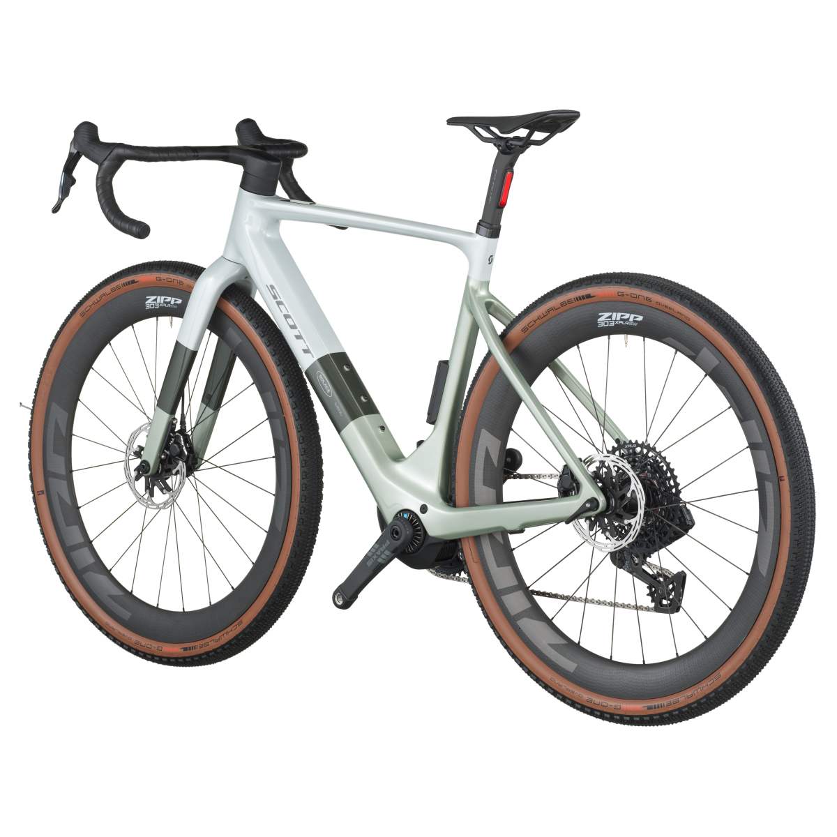 Scott Solace Gravel 10 Carbon E-Bike Pedelec beluga grau/grün 2027