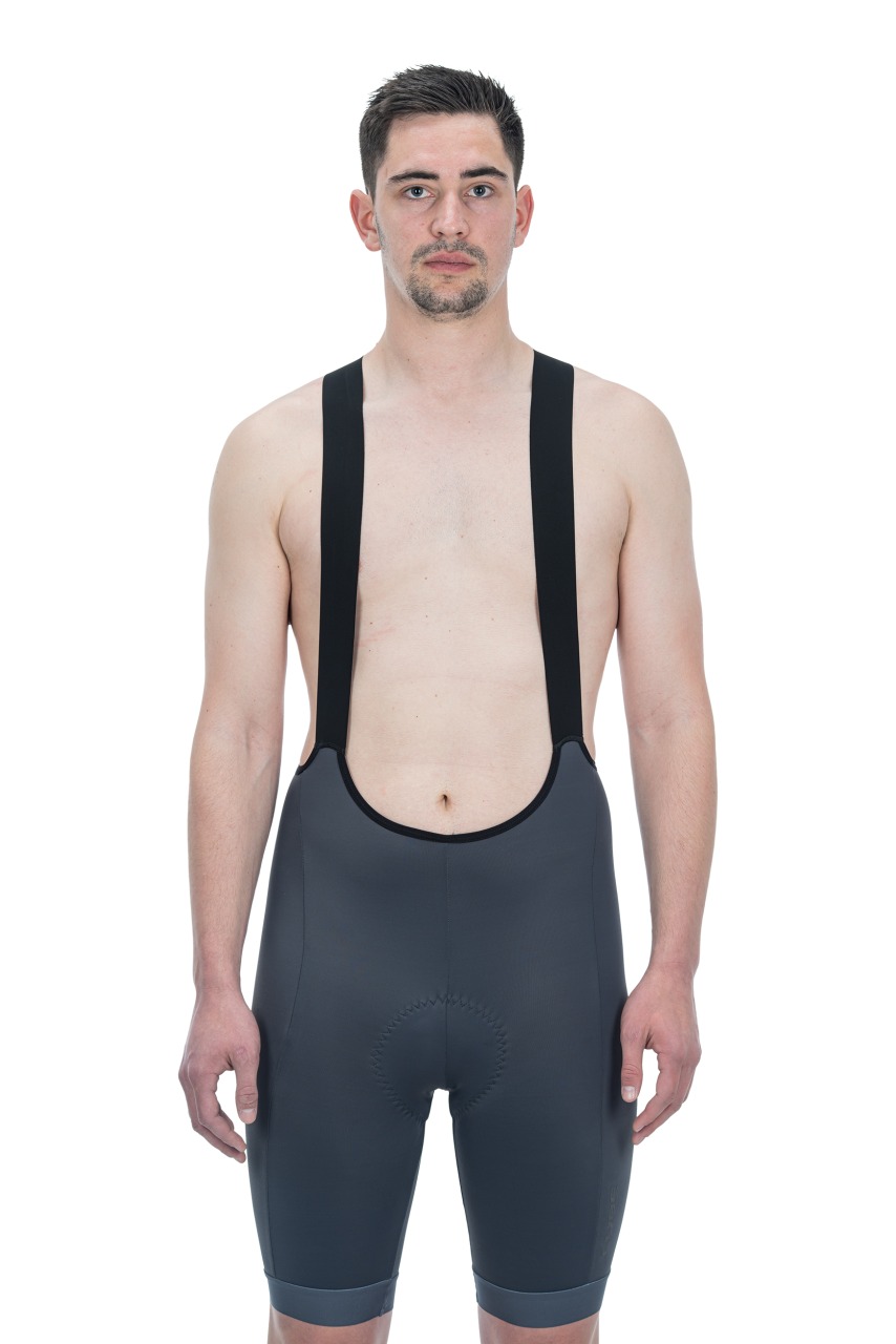 Cube Blackline Fahrrad Trägerhose kurz grau 2023