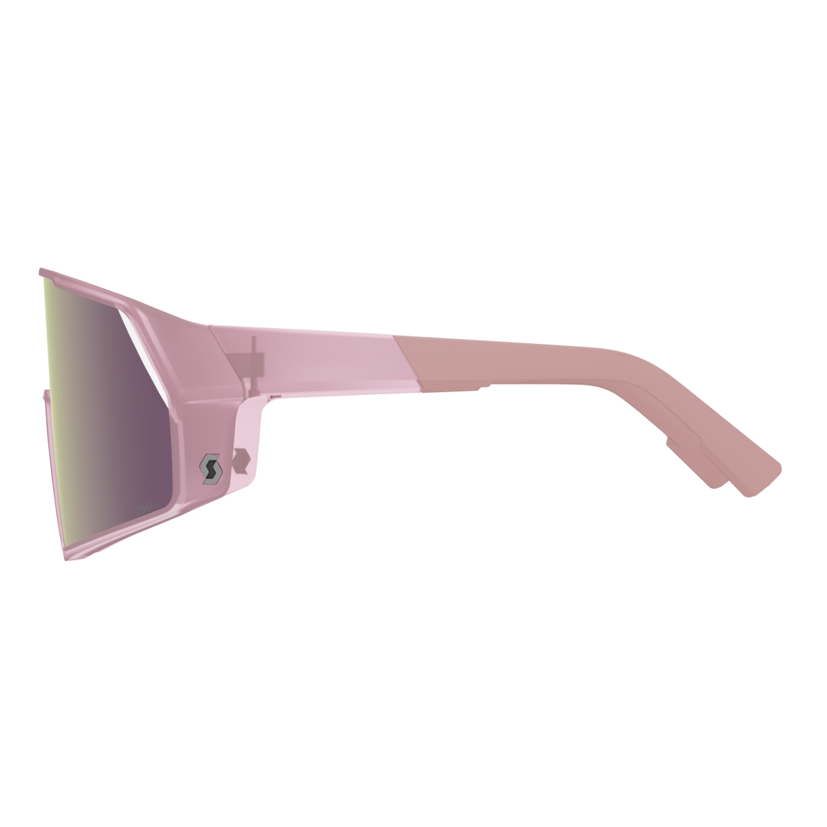 Scott Pro Shield AMP Wechselscheiben Fahrradbrille rosa/lavender chrome