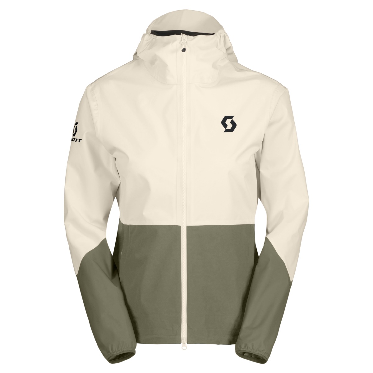 Scott Explorair Light Dryo 2.5L Damen Outdoor / Sport Regenjacke cotton weiß/grün 2025