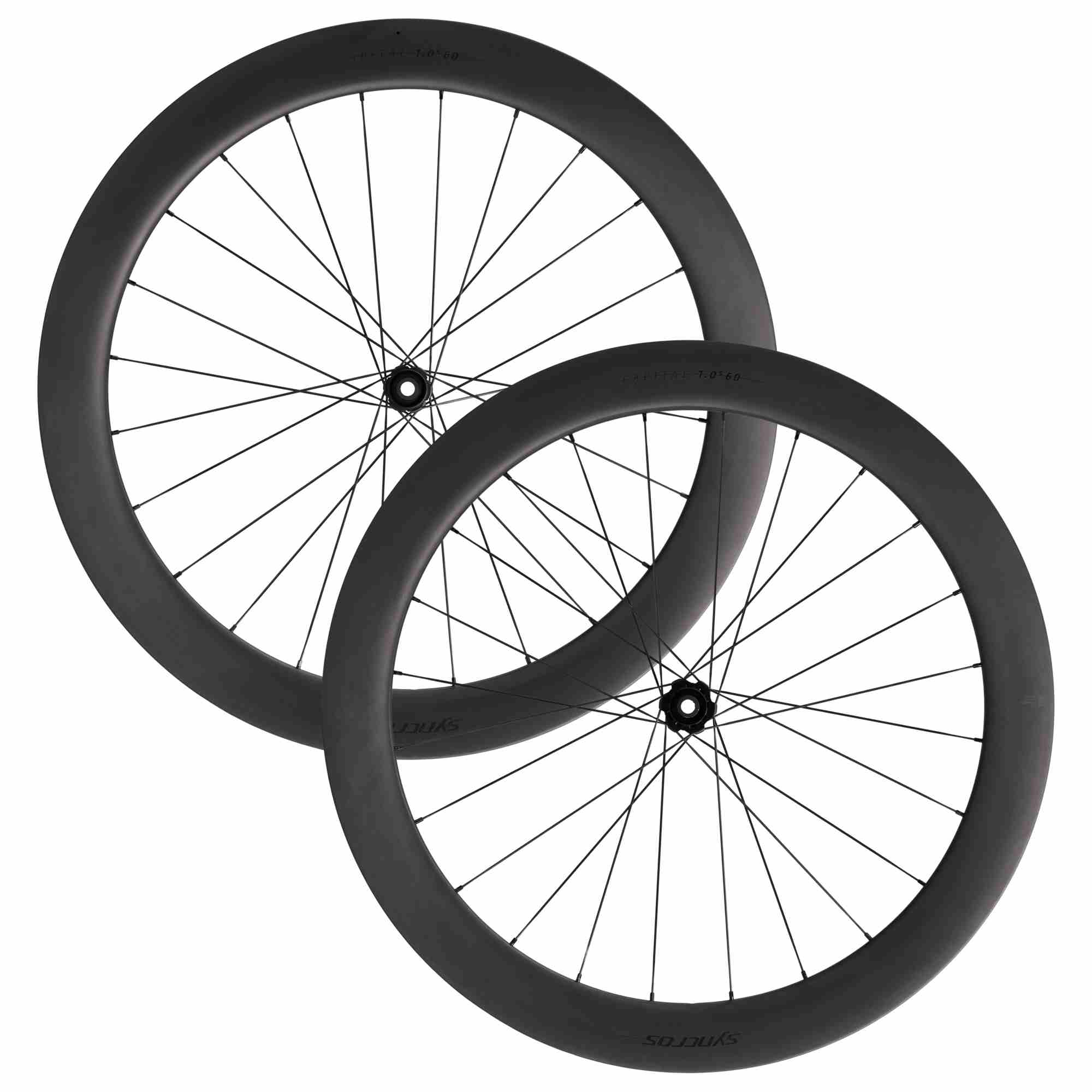 Syncros Capital 1.0s 60 Carbon Rennrad Laufradsatz matt schwarz