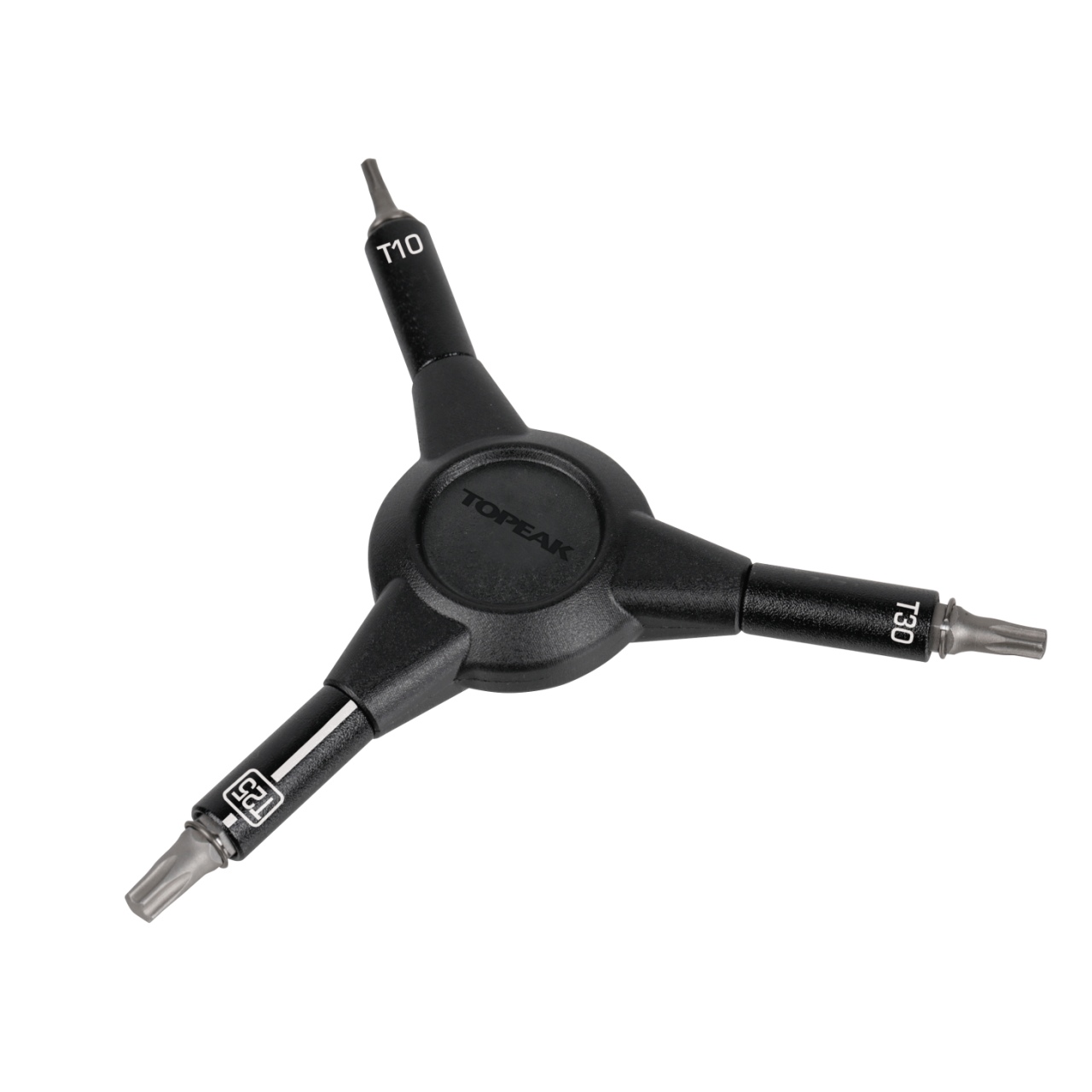 Topeak Y-Torx Speed Wrench T10/T25/T30 Außensechskantschlüssel schwarz