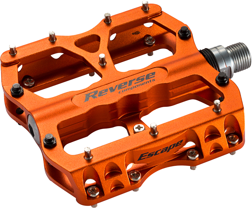 Reverse Escape Flat Fahrrad Pedal orange