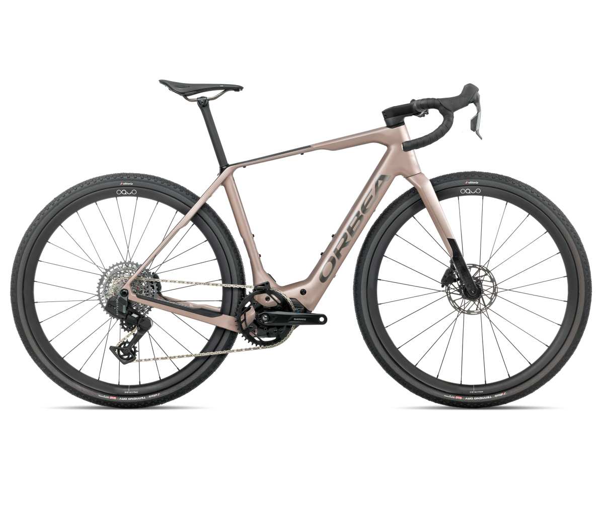 Orbea Denna M31e E-Bike Gravel Pedelec nickel matt/carbon raw gloss 2027