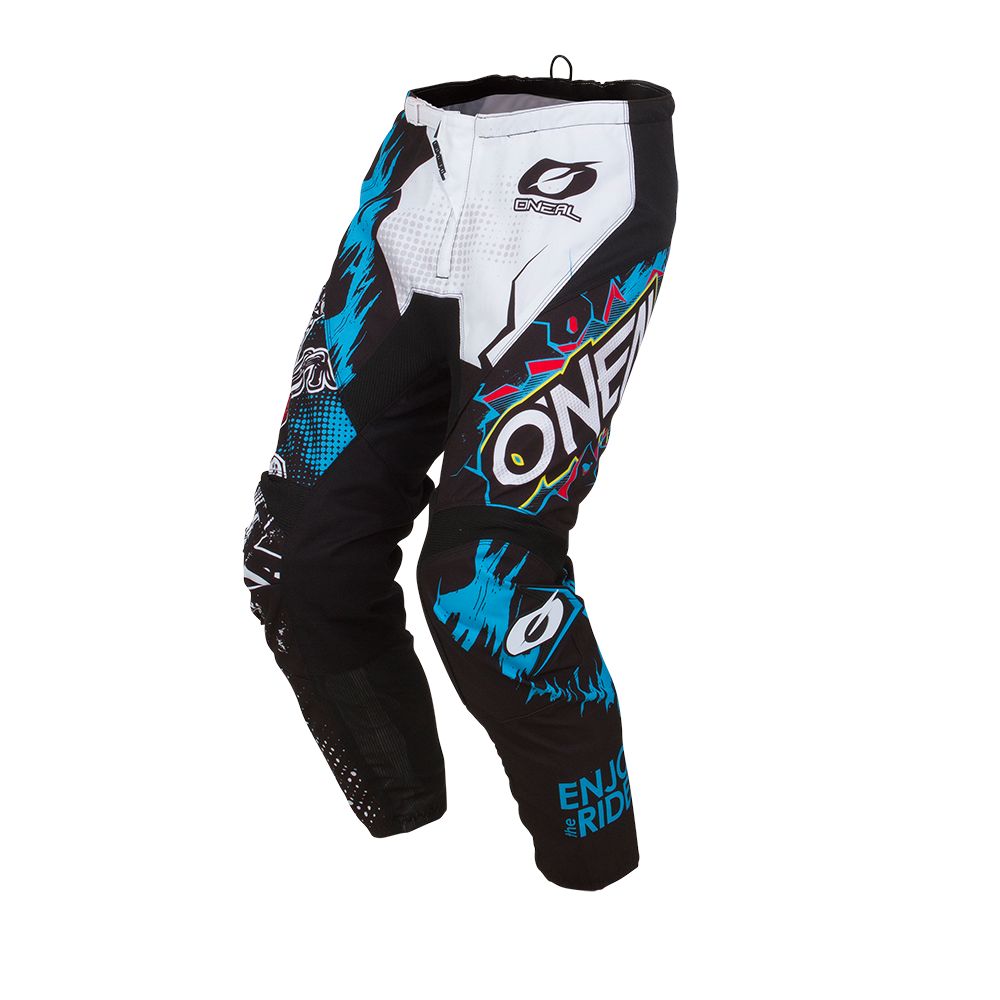 O'neal Element Villain Youth Kinder MX DH MTB Pant Hose lang schwarz/weiß 2027 Oneal