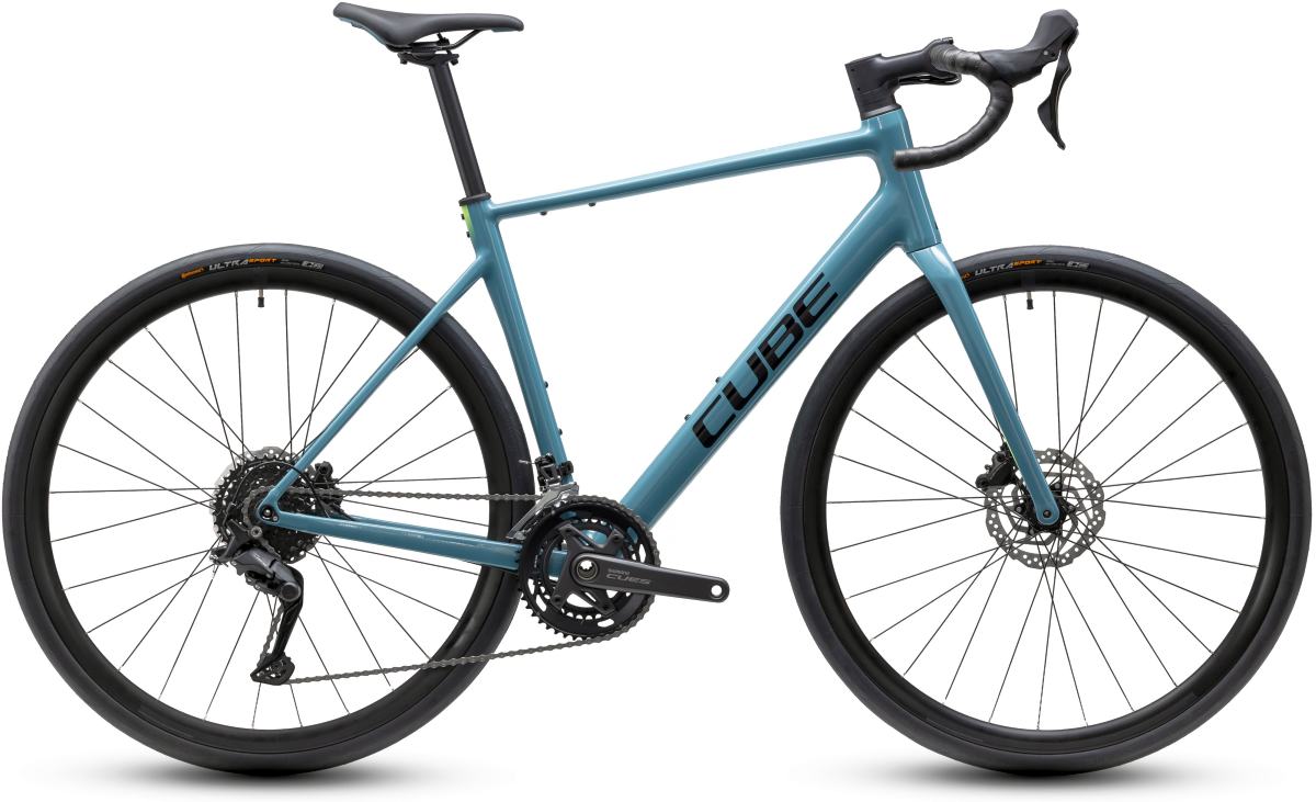 Cube Attain Pro Rennrad surfblue/black 2027