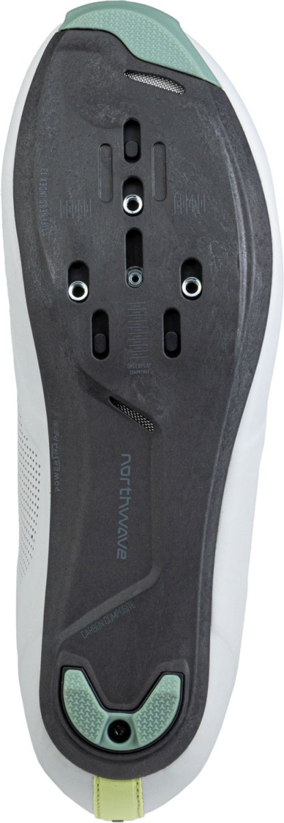 Northwave Revolution Rennrad Fahrrad Schuhe light grau/grün 2025