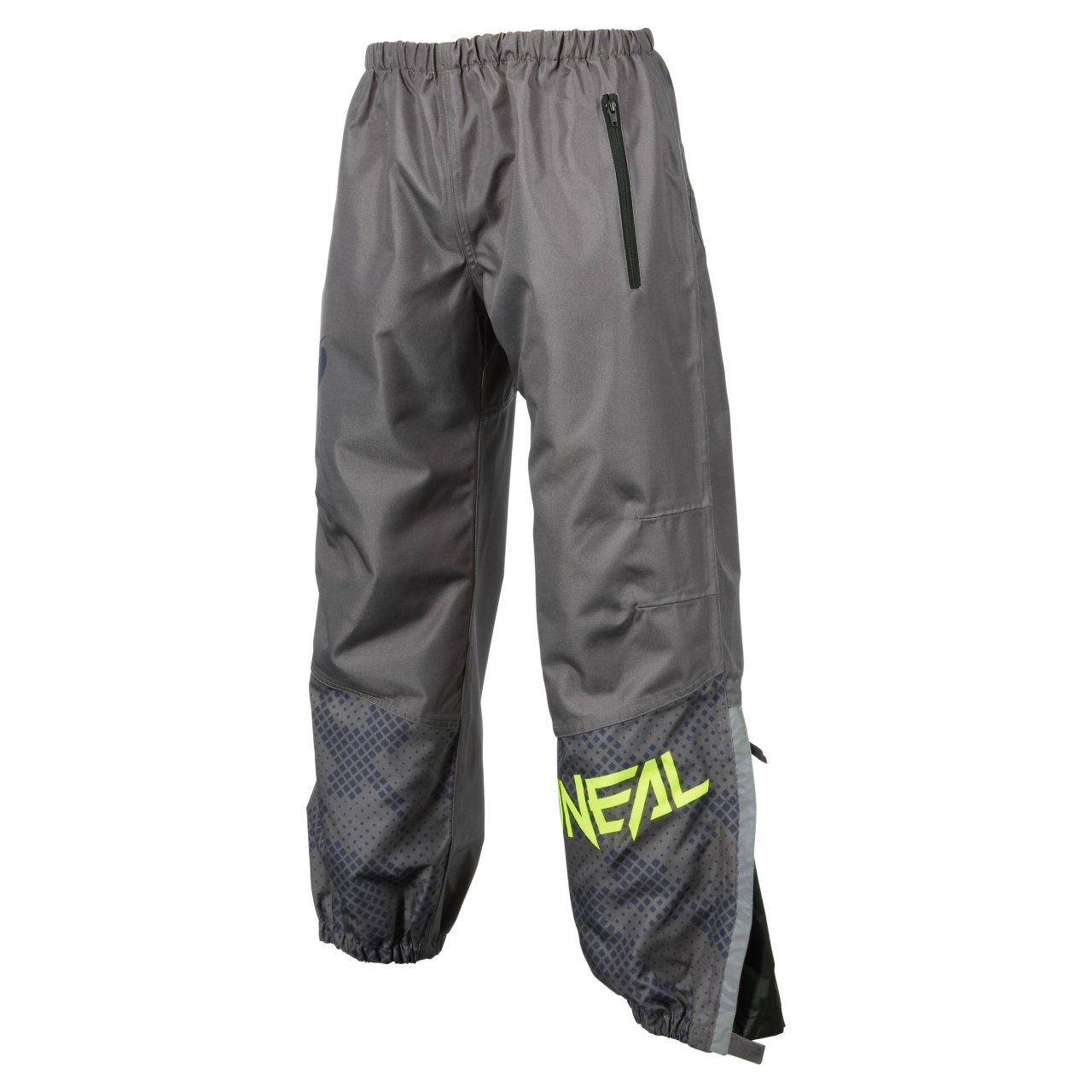 O'Neal Shore Rain Pant Fahrrad Regenhose grau/gelb 2024 Oneal