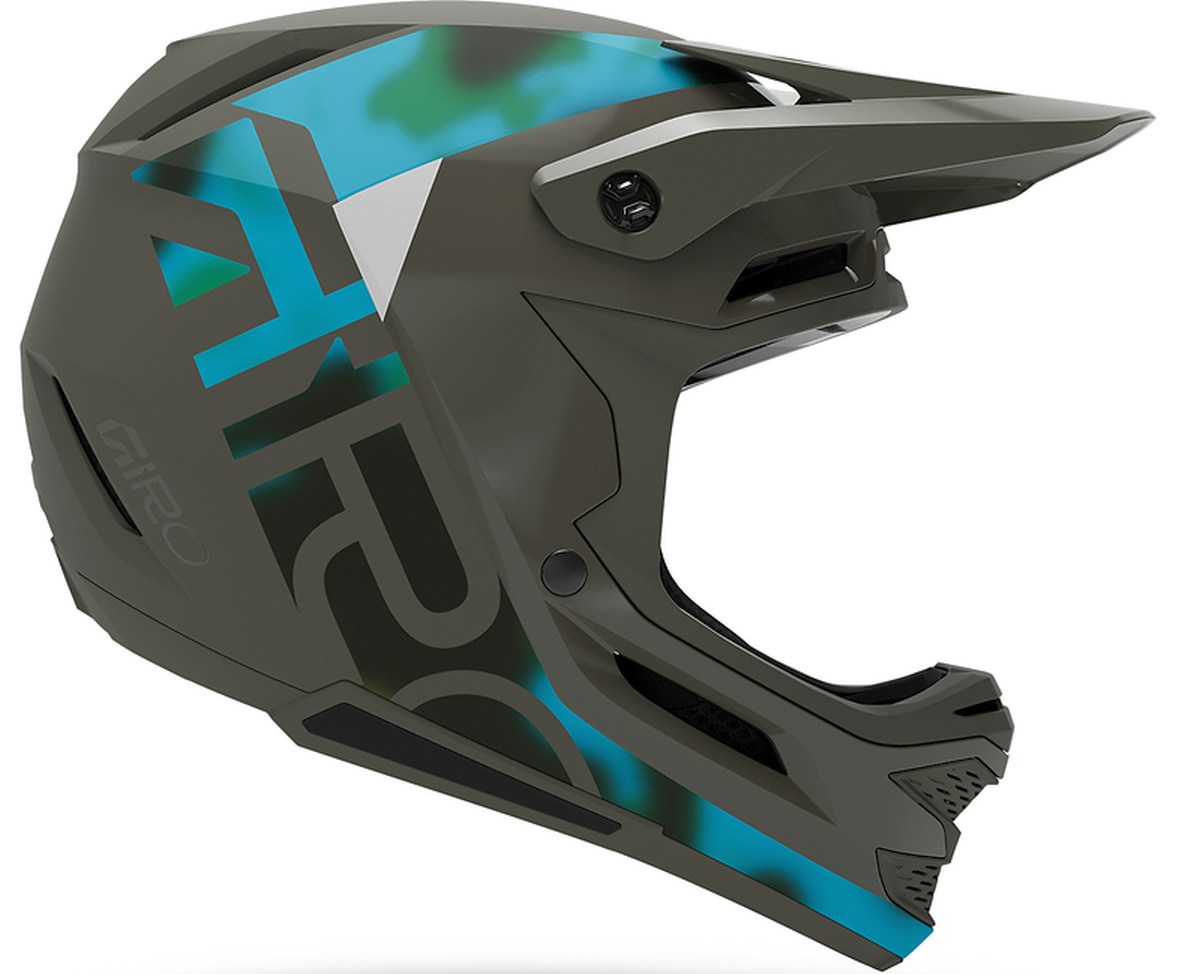 Giro Insurgent Spherical DH Fahrradhelm matt schwarz/blau 2026